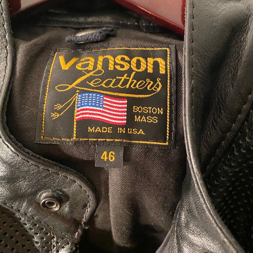 Vanson Leather Motorcycle Jacket